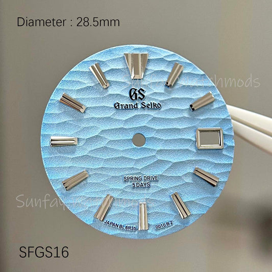 Grand Seiko OEM Lake WavesNH35 Dial Watch Accessory Custom Watch