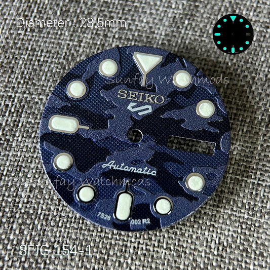 28.5mm Seiko OEM 5 Sport Turtle Series NH35/NH36 Dial Watch Accessories