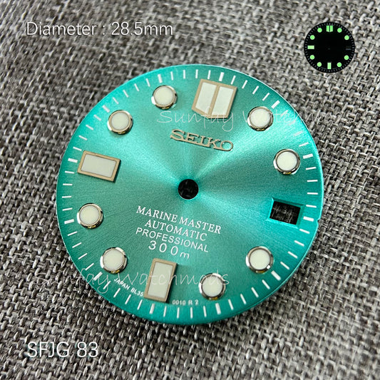 28.5mm Seiko Dial OEM Prospex Turtle Retrofit NH35 Movement Dial Watch Accessories