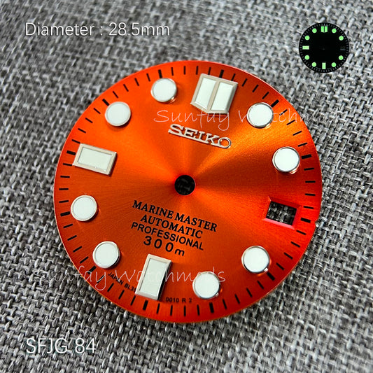 28.5mm Seiko Dial OEM Prospex Turtle Retrofit NH35 Movement Dial Watch Accessories