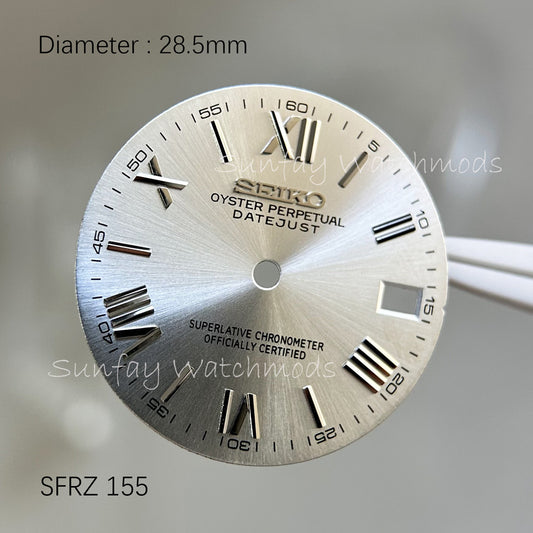 Seiko OEM Datejust Roman numeral dial NH35/NH36 Watch Mods