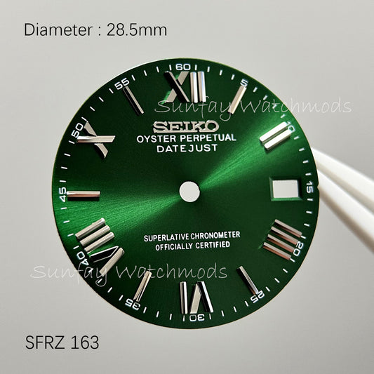 Seiko OEM Datejust Roman numeral dial NH35/NH36 Watch Mods