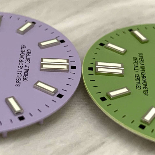 28.5Mm Macron NH35 movement DATE-JUST SEIKOMODS dial