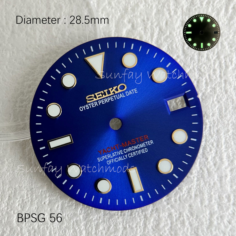 28.5mm NH35 YACHT-MASTER Seiko OEM Dial WatchMods