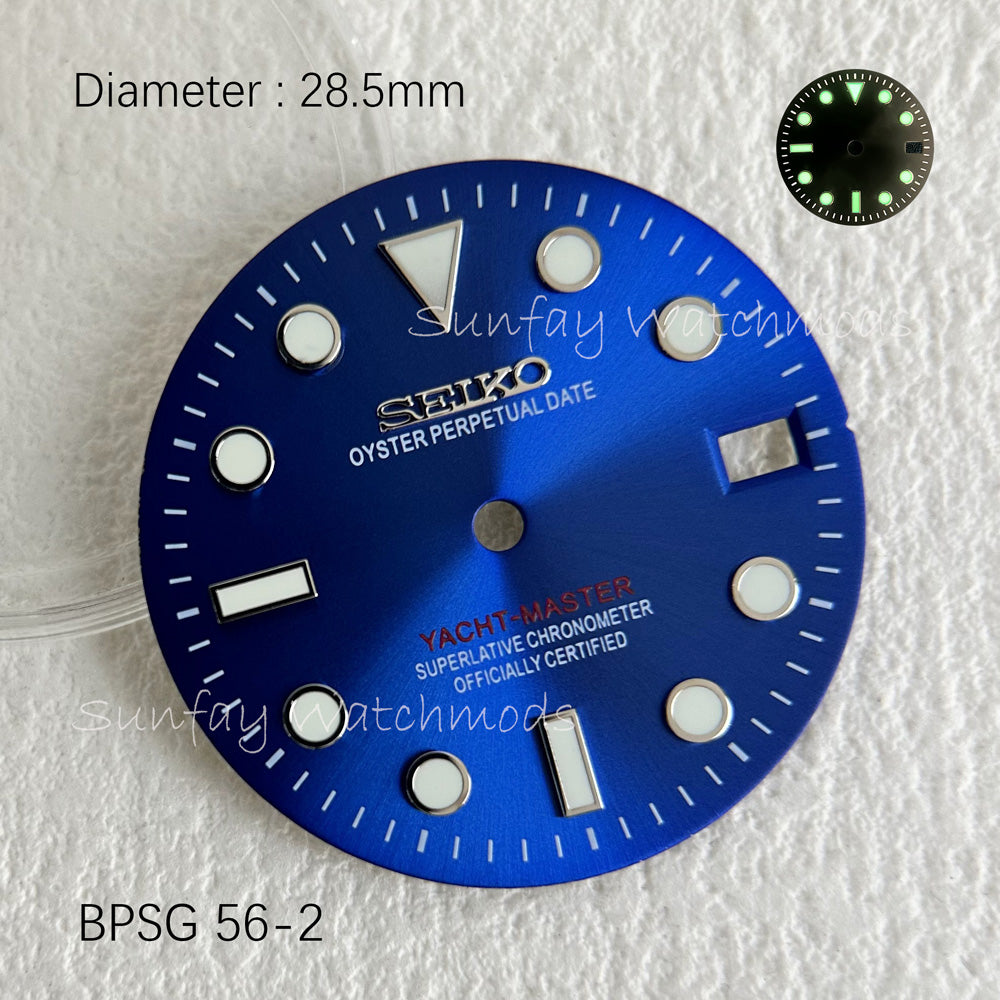 28.5mm NH35 YACHT-MASTER Seiko OEM Dial WatchMods