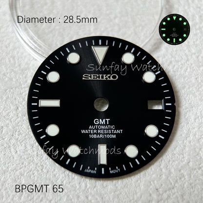 28.5mm GMT NH34 SEIKO OEM Dial WatchMods