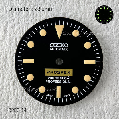 Seiko OEM Retro/Vintage Style SUBMARINER NH35  Dial Watchmods