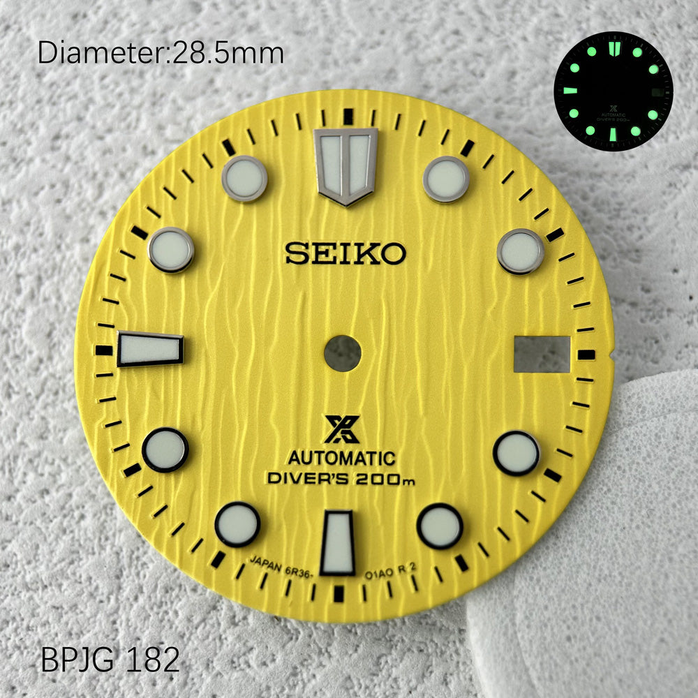 Seiko OEM Prospex Ocean Glacier Texture Diver C3 Dial