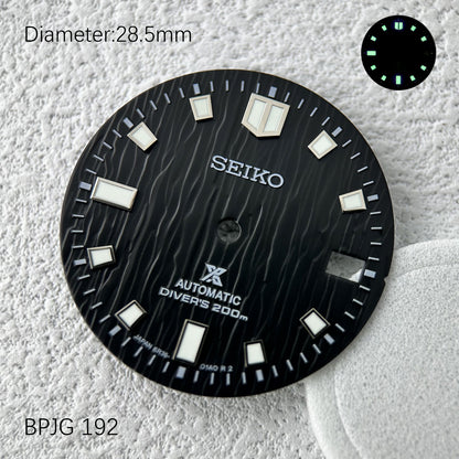 Seiko OEM Prospex Save The Sea Glacier Texture Square Index Dial