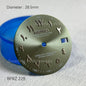 28.5mm Seiko OEM Datejust  NH35/NH36  Arabic Dial Watch Mods