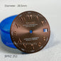 28.5mm Seiko OEM Datejust  NH35/NH36  Arabic Dial Watch Mods