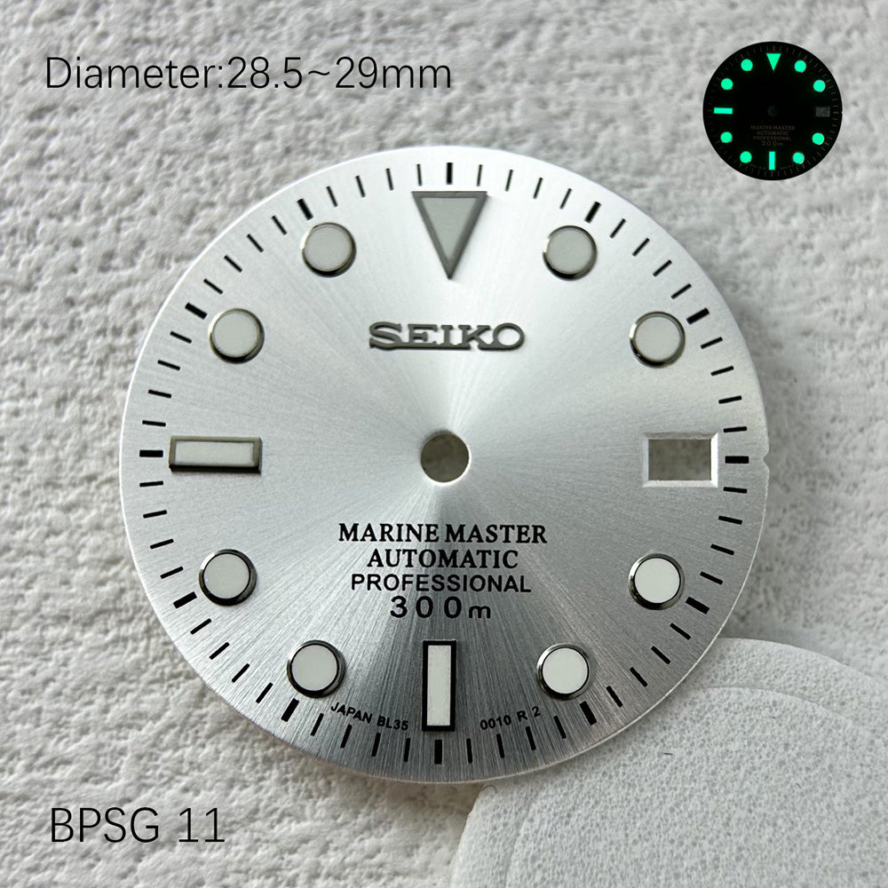 Seiko OEM Submariner NH35/NH36 Dial Watch Accessories Custom Watch