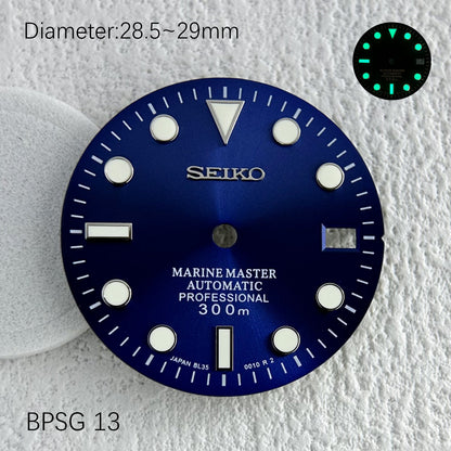 Seiko OEM Submariner NH35/NH36 Dial Watch Accessories Custom Watch