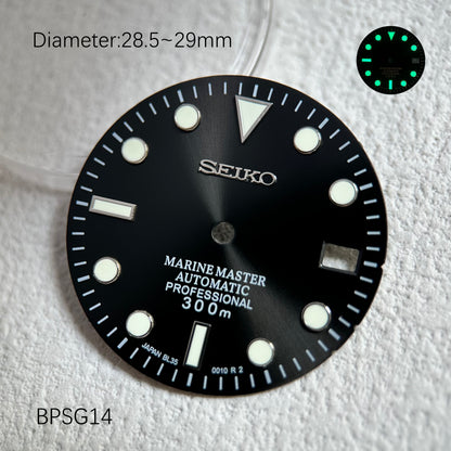 Seiko OEM Submariner NH35/NH36 Dial Watch Accessories Custom Watch