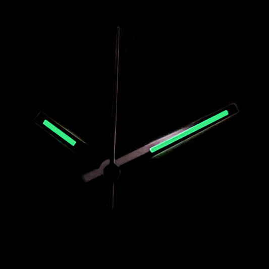 Modified Watch Accessories Hands Green Luminous Log Hands Silver Gold Rose Suitable for NH35/36 Movement