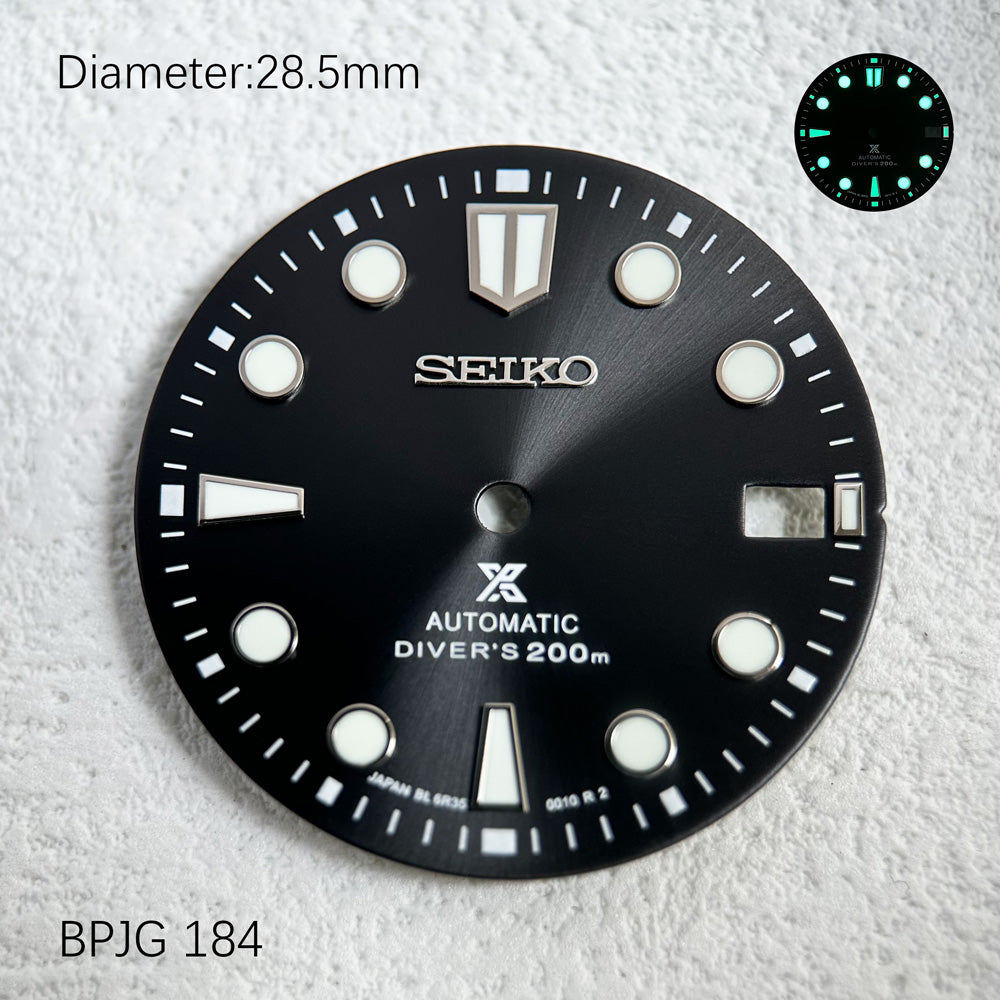 28.5mm SEIKO Prospex OEM NH35 Dial Watch Mods