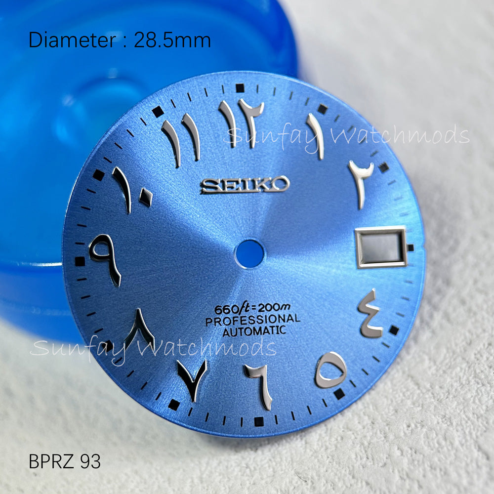 28.5mm Arabic NH35 SEIKO OEM Dial Watch Accessories