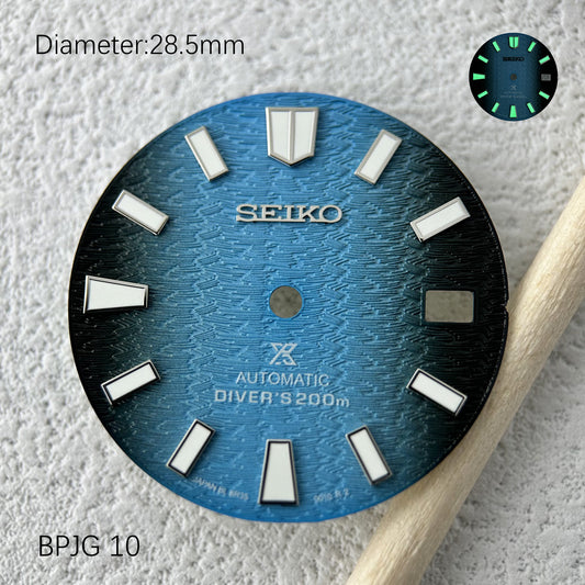 Seiko OEM Color Changing Texture C3 NH35/NH36 Dial Watch Accessories