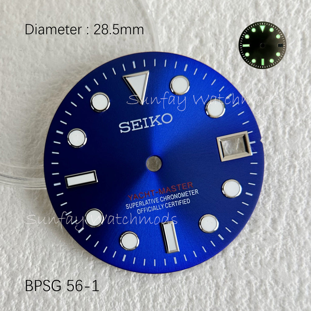 28.5mm NH35 YACHT-MASTER Seiko OEM Dial WatchMods