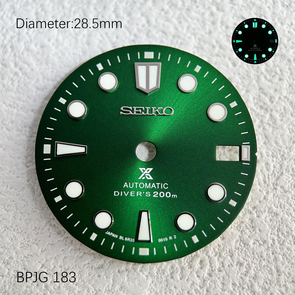 28.5mm SEIKO Prospex OEM NH35 Dial Watch Mods